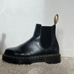 dr marten 2 976 bex smooth leather chelsea boot black!